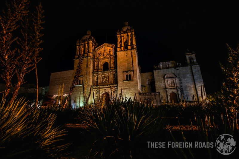 Santo Domingo Church at Night