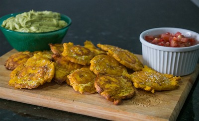 Tostones: Fried Plantains