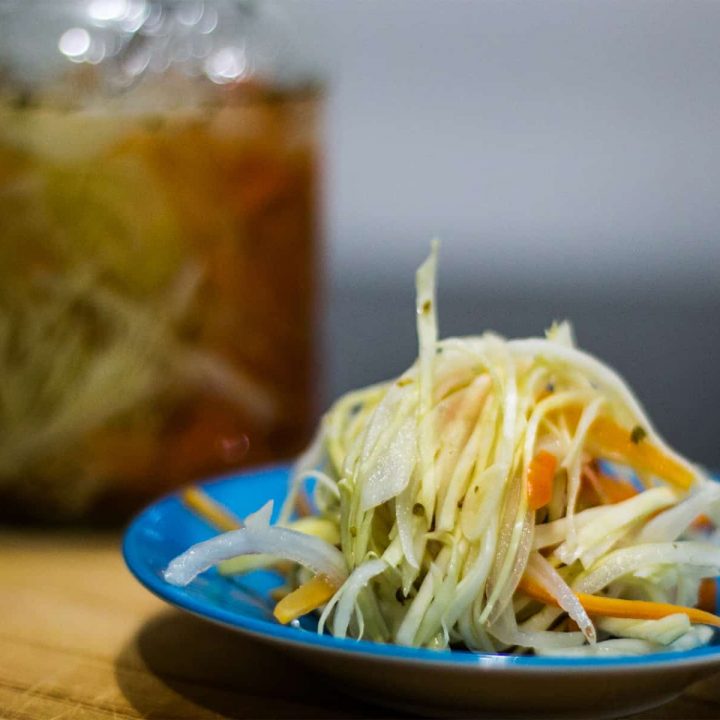 Curtido (Latin Pickled Slaw)